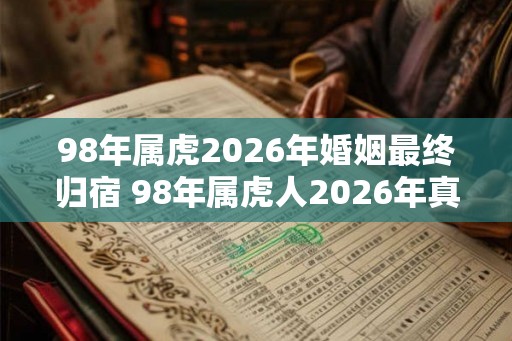 98年属虎2026年婚姻最终归宿 98年属虎人2026年真爱是谁