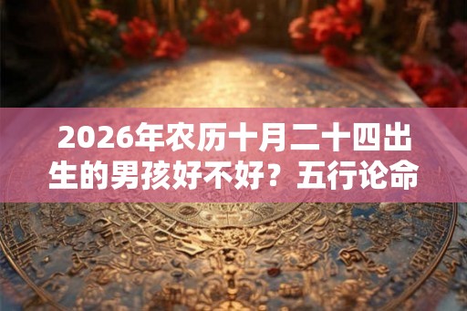 2026年农历十月二十四出生的男孩好不好？五行论命好吗？