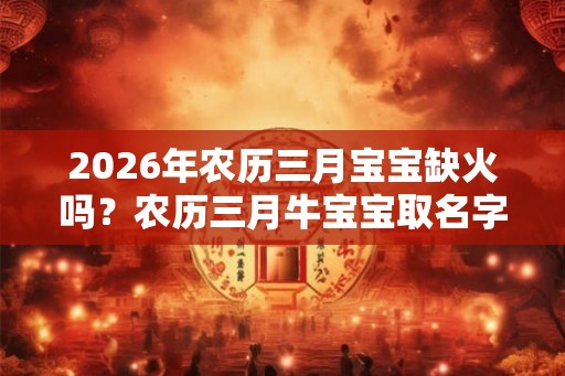 2026年农历三月宝宝缺火吗?农历三月牛宝宝取名字 2026年农历三月宝宝缺火吗?农历三月牛宝宝取名字