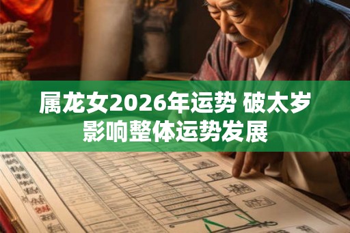 属龙女2026年运势 破太岁影响整体运势发展