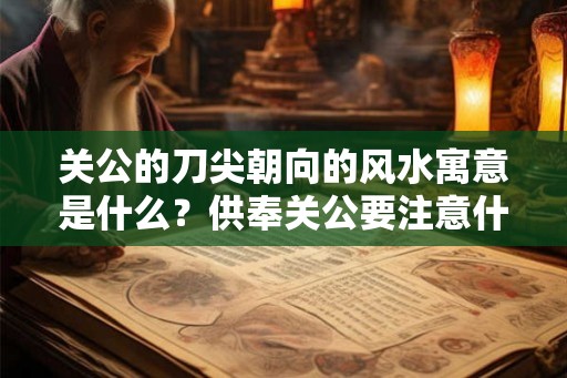 关公的刀尖朝向的风水寓意是什么？供奉关公要注意什么？