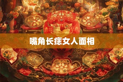 嘴角长痣女人面相