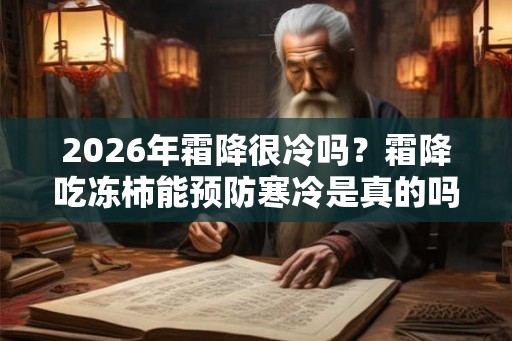 2026年霜降很冷吗？霜降吃冻柿能预防寒冷是真的吗？