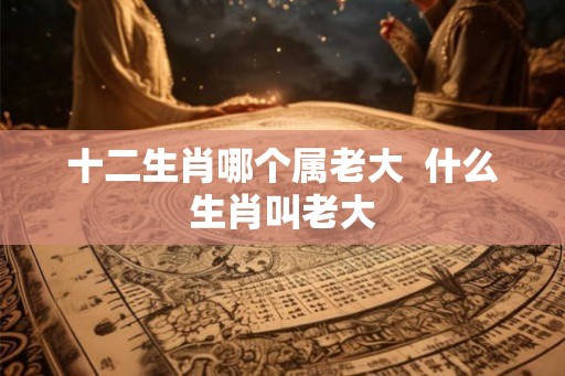 十二生肖哪个属老大  什么生肖叫老大