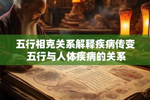 五行相克关系解释疾病传变 五行与人体疾病的关系