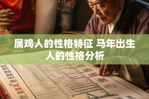 属鸡人的性格特征 马年出生人的性格分析