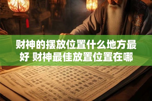 财神的摆放位置什么地方最好 财神最佳放置位置在哪