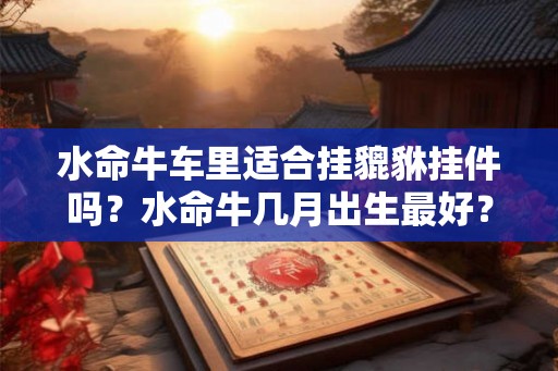 水命牛车里适合挂貔貅挂件吗？水命牛几月出生最好？