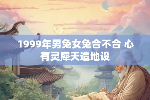 1999年男兔女兔合不合 心有灵犀天造地设