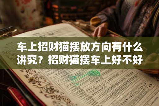 车上招财猫摆放方向有什么讲究？招财猫摆车上好不好？