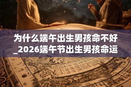 为什么端午出生男孩命不好_2026端午节出生男孩命运
