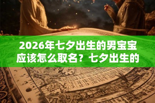 2026年七夕出生的男宝宝应该怎么取名？七夕出生的孩子命好吗？