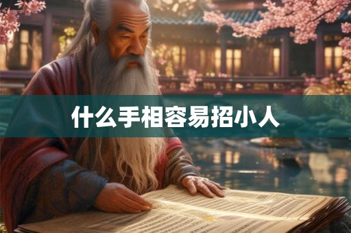 什么手相容易招小人