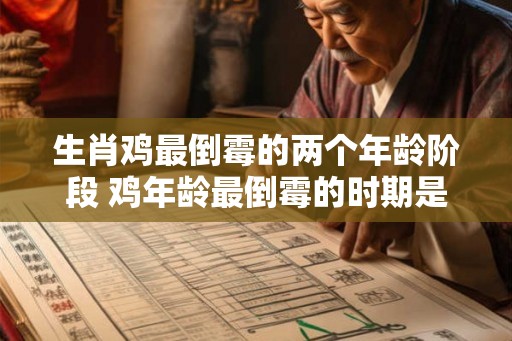 生肖鸡最倒霉的两个年龄阶段 鸡年龄最倒霉的时期是什么