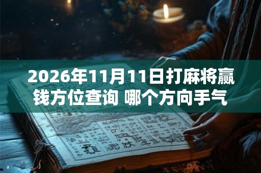 2026年11月11日打麻将赢钱方位查询 哪个方向手气佳