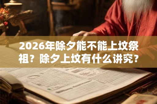 2026年除夕能不能上坟祭祖？除夕上坟有什么讲究？