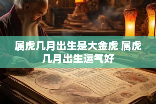 属虎几月出生是大金虎 属虎几月出生运气好