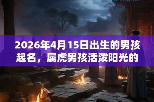 2026年4月15日出生的男孩起名，属虎男孩活泼阳光的名字精选