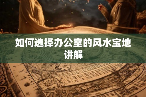 如何选择办公室的风水宝地讲解 如何选择办公室的风水宝地讲解