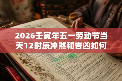2026壬寅年五一劳动节当天12时辰冲煞和吉凶如何