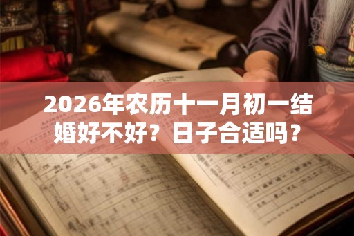2026年农历十一月初一结婚好不好？日子合适吗？