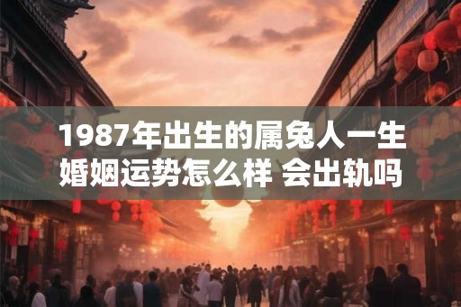 1987年出生的属兔人一生婚姻运势怎么样 会出轨吗