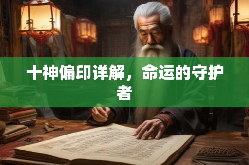 十神偏印详解，命运的守护者