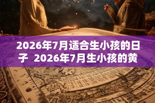 2026年7月适合生小孩的日子  2026年7月生小孩的黄道吉日