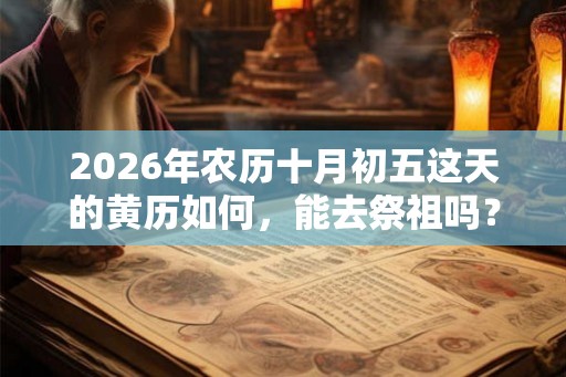 2026年农历十月初五这天的黄历如何，能去祭祖吗？