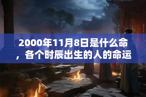 2000年11月8日是什么命,各个时辰出生的人的命运 2000年11月8日是什么命,各个时辰出生的人的命运