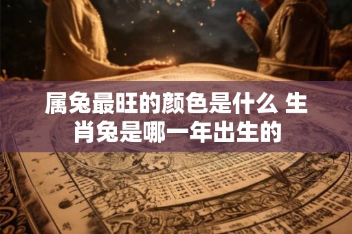 属兔最旺的颜色是什么 生肖兔是哪一年出生的