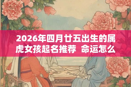 2026年四月廿五出生的属虎女孩起名推荐  命运怎么样