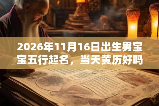 2026年11月16日出生男宝宝五行起名,当天黄历好吗? 2026年11月16日出生男宝宝五行起名,当天黄历好吗?