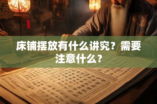 床铺摆放有什么讲究?需要注意什么? 床铺摆放有什么讲究?需要注意什么?