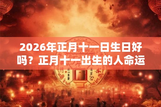2026年正月十一日生日好吗？正月十一出生的人命运如何？