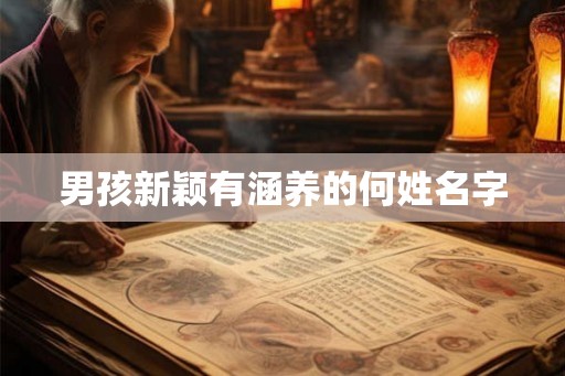 男孩新颖有涵养的何姓名字