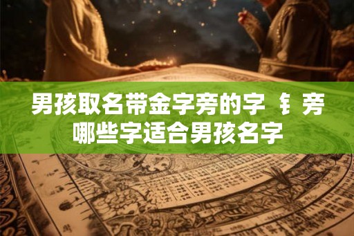 男孩取名带金字旁的字 钅旁哪些字适合男孩名字 男孩取名带金字旁的字 钅旁哪些字适合男孩名字