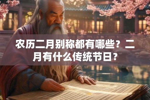 农历二月别称都有哪些？二月有什么传统节日？
