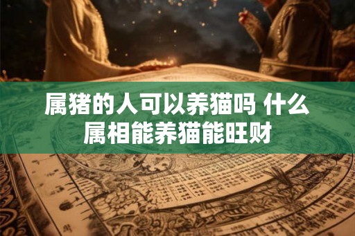 属猪的人可以养猫吗 什么属相能养猫能旺财