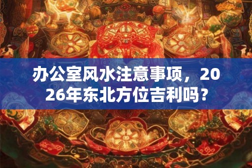 办公室风水注意事项，2026年东北方位吉利吗？