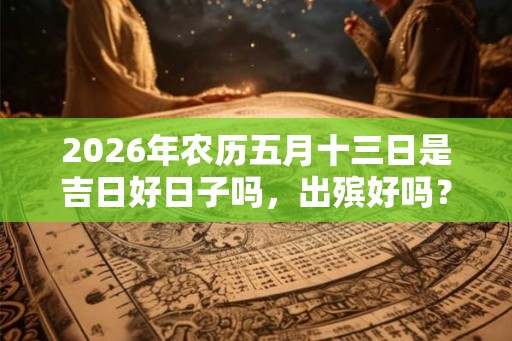2026年农历五月十三日是吉日好日子吗,出殡好吗? 2026年农历五月十三日是吉日好日子吗,出殡好吗?