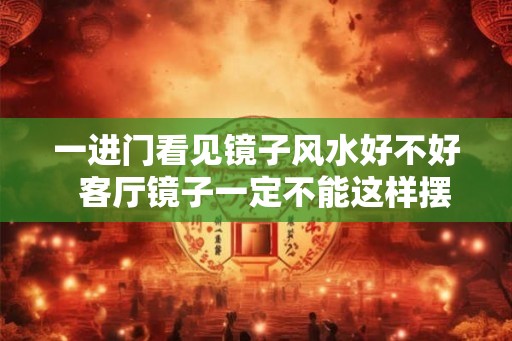 一进门看见镜子风水好不好  客厅镜子一定不能这样摆