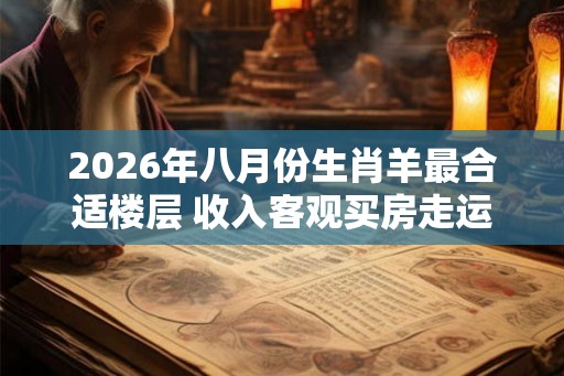 2026年八月份生肖羊最合适楼层 收入客观买房走运