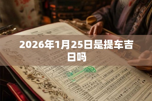 2026年1月25日是提车吉日吗