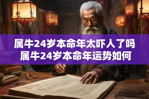 属牛24岁本命年太吓人了吗 属牛24岁本命年运势如何