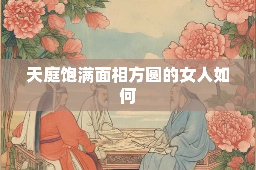 天庭饱满面相方圆的女人如何