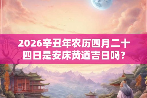 2026辛丑年农历四月二十四日是安床黄道吉日吗？