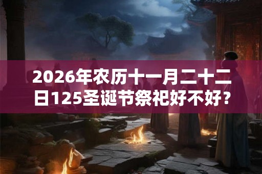 2026年农历十一月二十二日125圣诞节祭祀好不好？