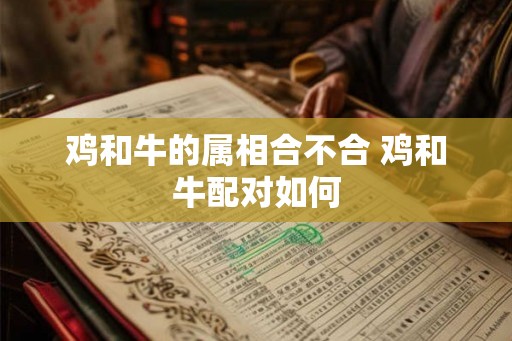 鸡和牛的属相合不合 鸡和牛配对如何