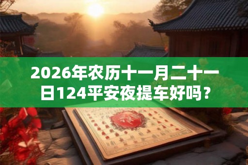 2026年农历十一月二十一日124平安夜提车好吗？